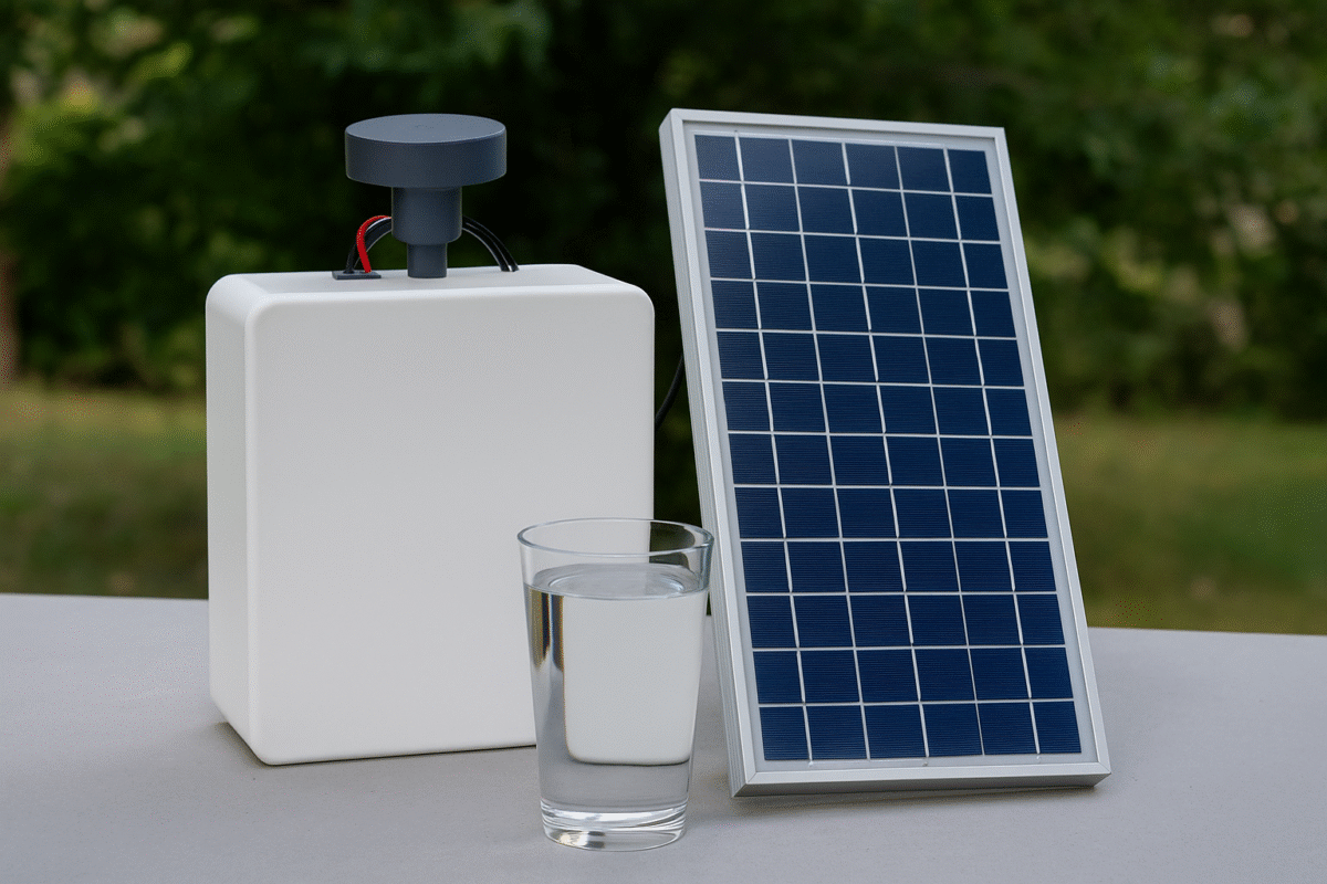 Acqua disponibile dall'aria