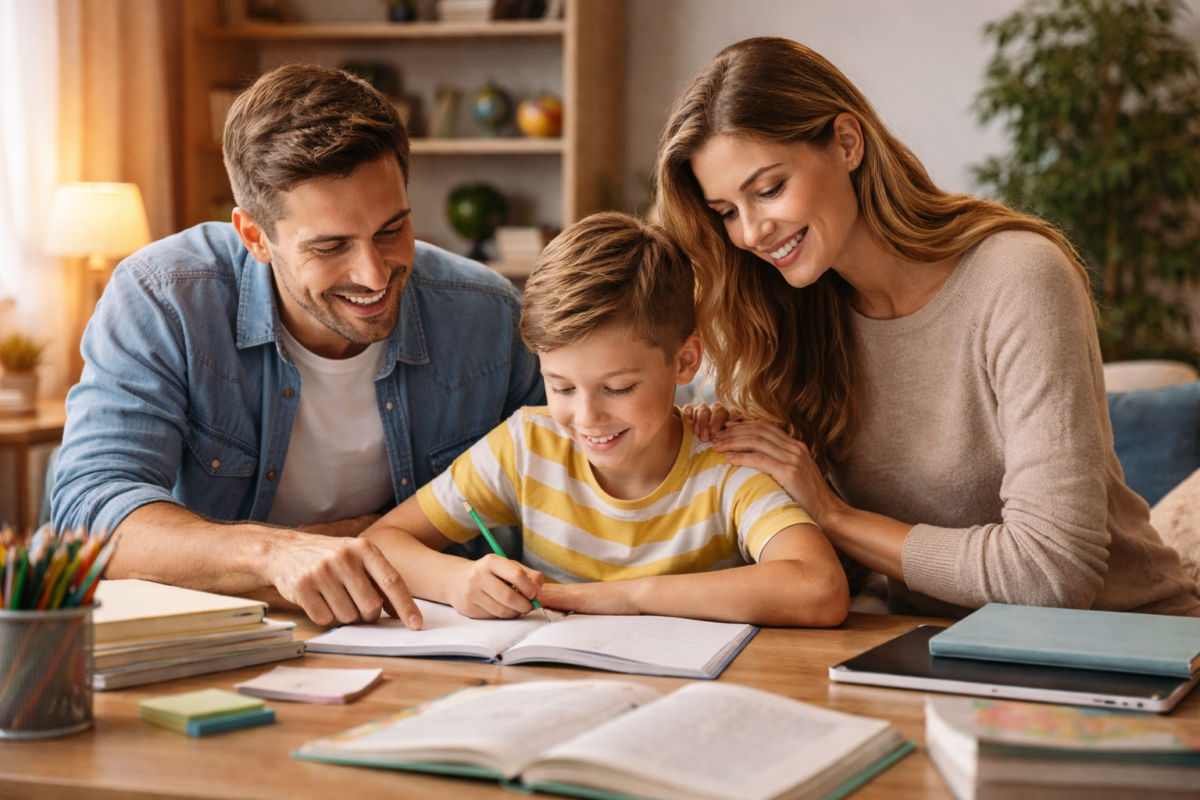 Genitori: come creare un angolo studio che funziona davvero