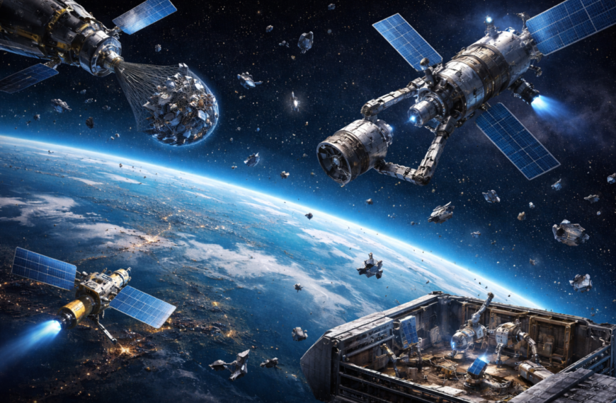 Spazio: i detriti possono diventare materiali da riciclare